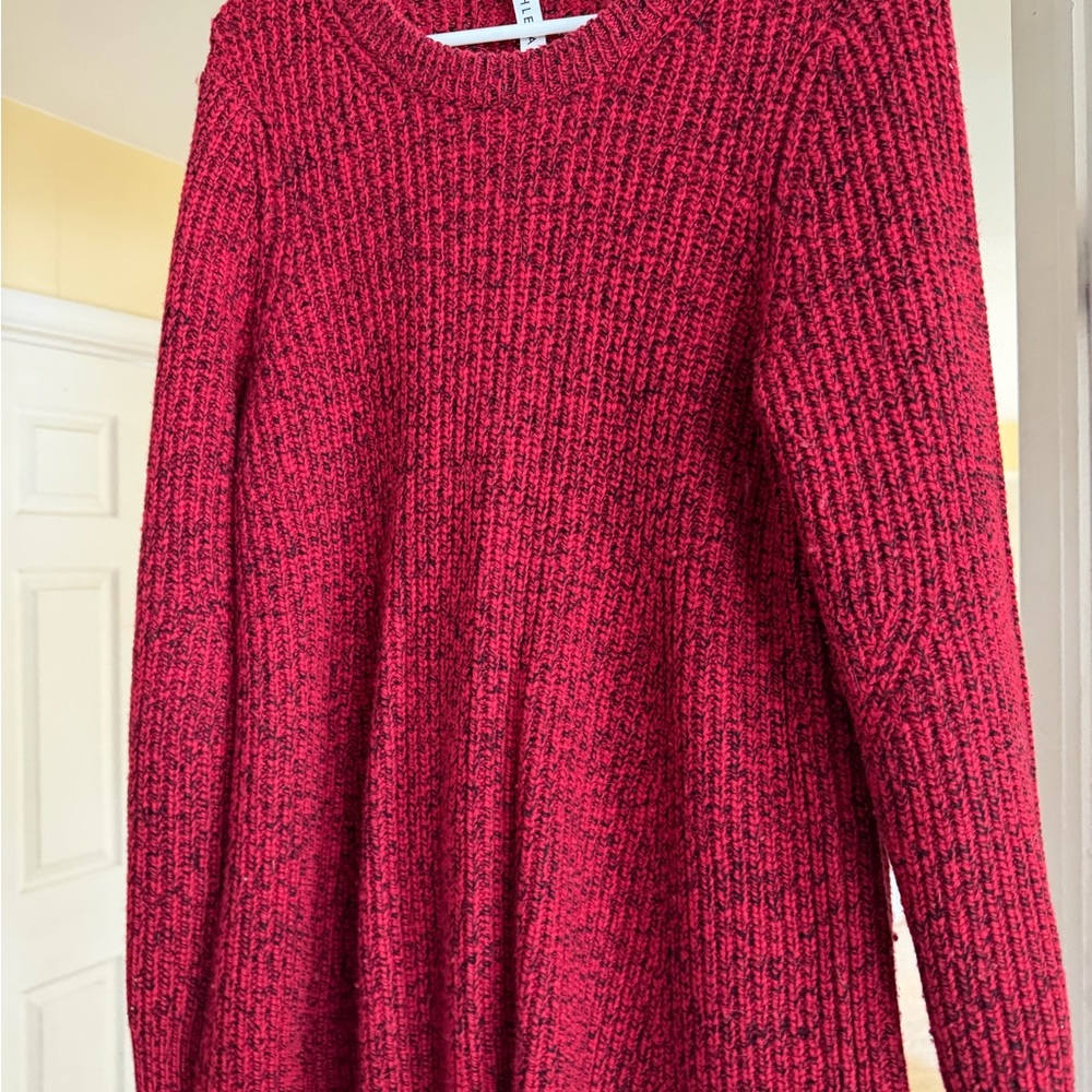 Athleta Women's Red Crew Neck Sweater